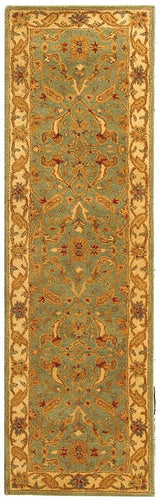 Safavieh Antiquities at311b Teal / Beige Rugs.