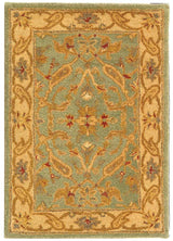 Safavieh Antiquities at311b Teal / Beige Rugs.