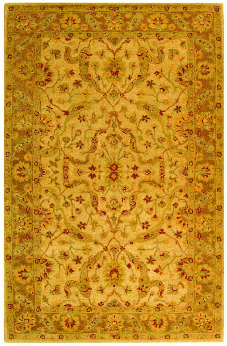 Safavieh Antiquities at311c Ivory / Brown Rugs.