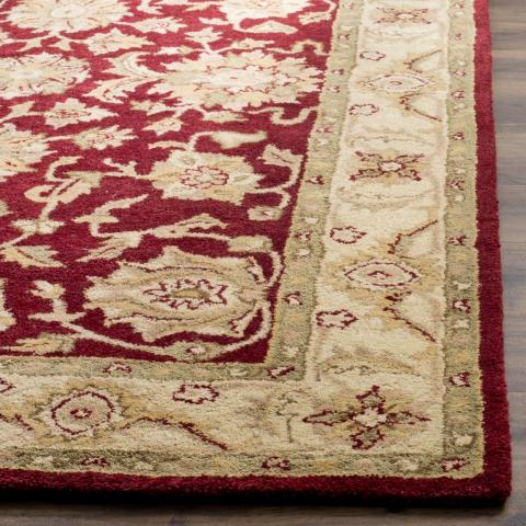 Safavieh Antiquities At312C Red / Gold Rugs.