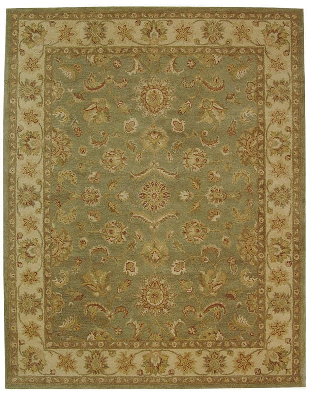 Safavieh Antiquities at313a Green / Gold Rugs.