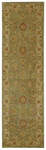 Safavieh Antiquities at313a Green / Gold Rugs.