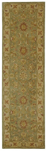 Safavieh Antiquities at313a Green / Gold Rugs.