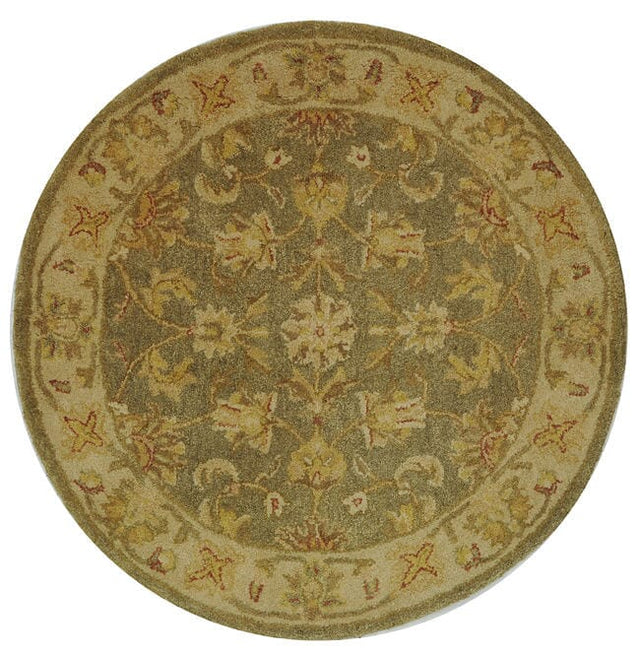 Safavieh Antiquities at313a Green / Gold Rugs.