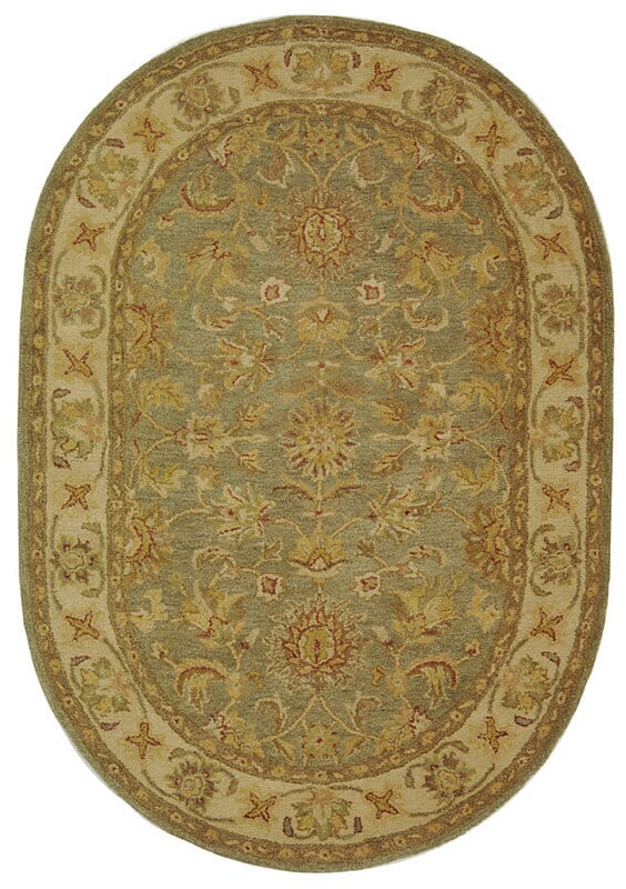 Safavieh Antiquities at313a Green / Gold Rugs.