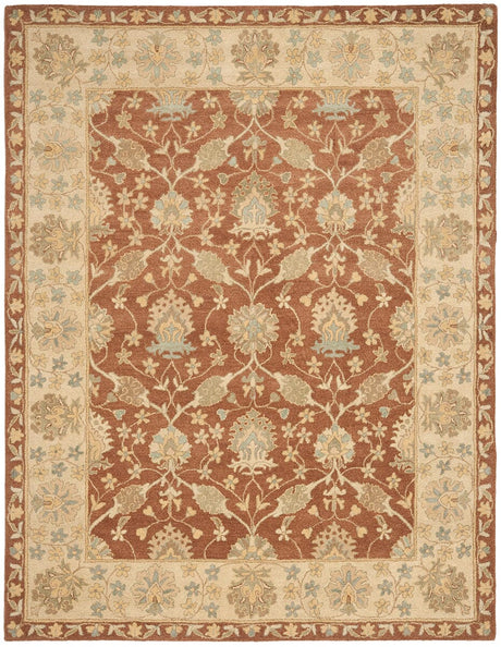 Safavieh Antiquities at315a Brown / Taupe Rugs.