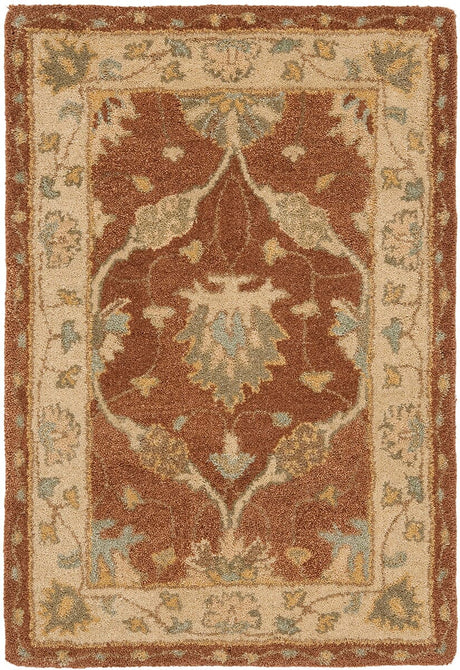 Safavieh Antiquities at315a Brown / Taupe Rugs.