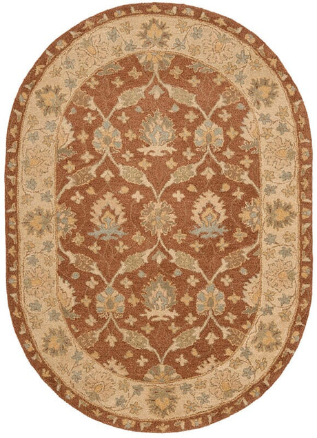 Safavieh Antiquities at315a Brown / Taupe Rugs.