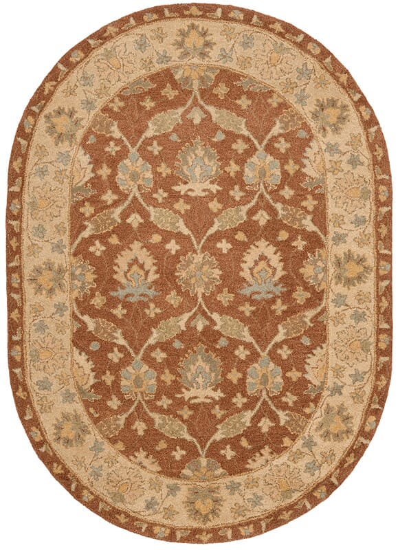 Safavieh Antiquities at315a Brown / Taupe Rugs.
