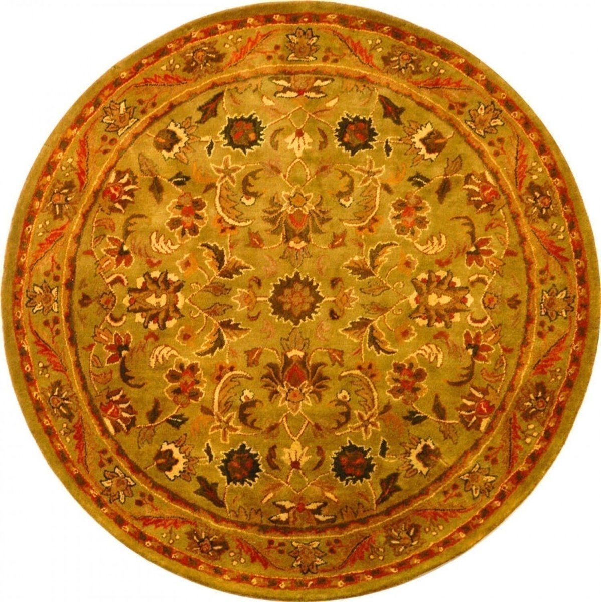 Safavieh Antiquities at52a Sage / Gold Rugs.