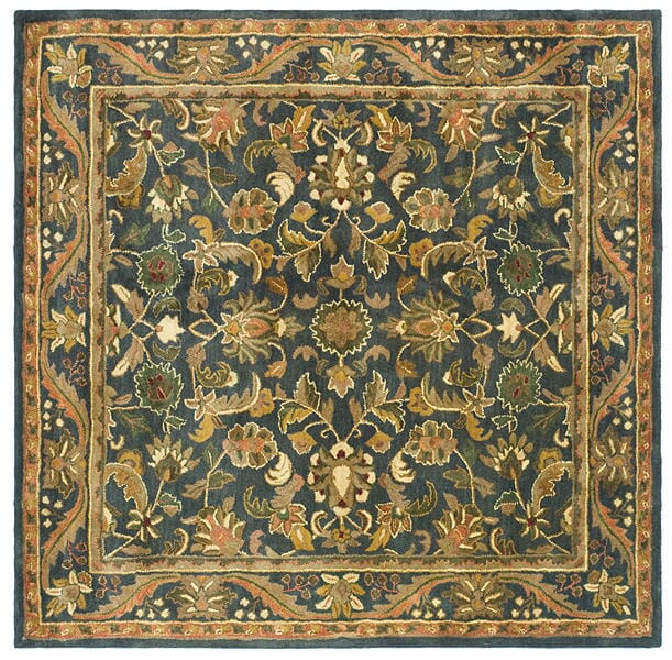 Safavieh Antiquities at52c Blue / Gold Rugs.