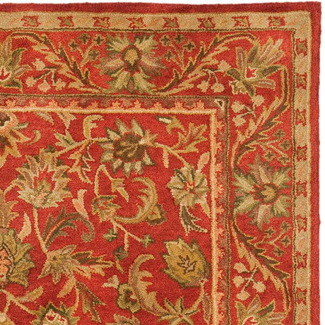 Safavieh Antiquities at52e Red / Red Rugs.