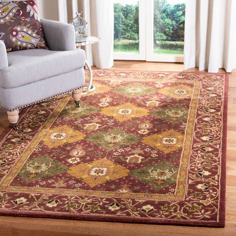 Safavieh Antiquities at57b Wine Rugs.