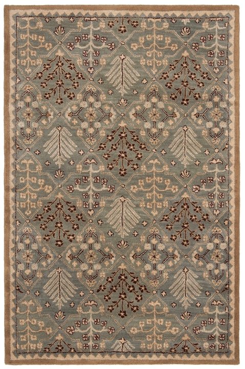 Safavieh Antiquities At613A Light Blue / Gold Rugs.