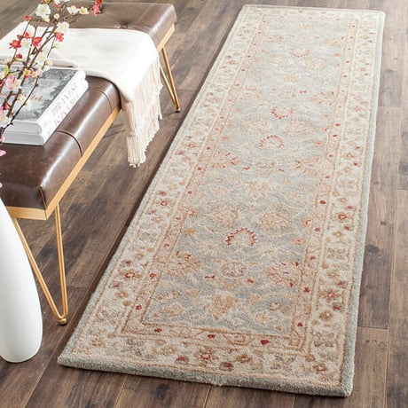 Safavieh Antiquities At822A Grey Blue / Beige Rugs.