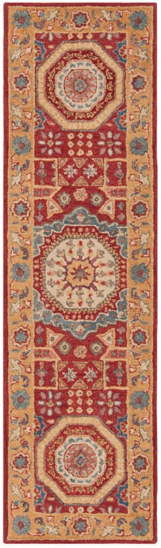 Safavieh Antiquity At501Q Red / Orange Rugs - Safavieh - at501q - 28