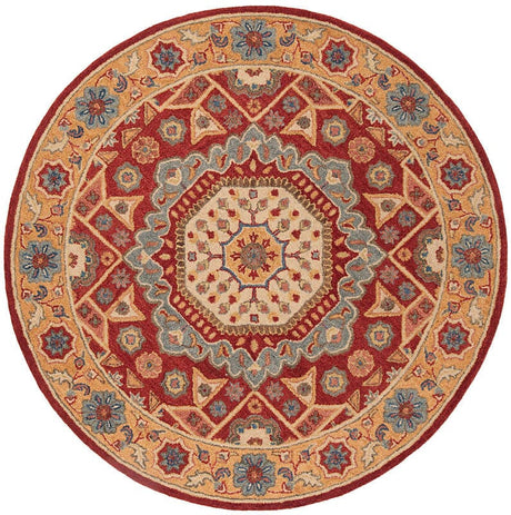 Safavieh Antiquity At501Q Red / Orange Rugs - Safavieh - at501q - 6r