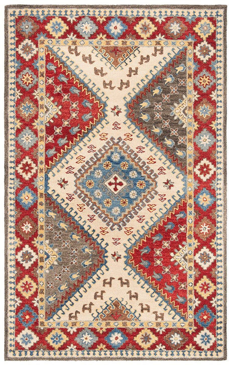 Safavieh Antiquity At507Q Red / Ivory Rugs.