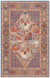 Safavieh Antiquity At508M Blue / Red Rugs.