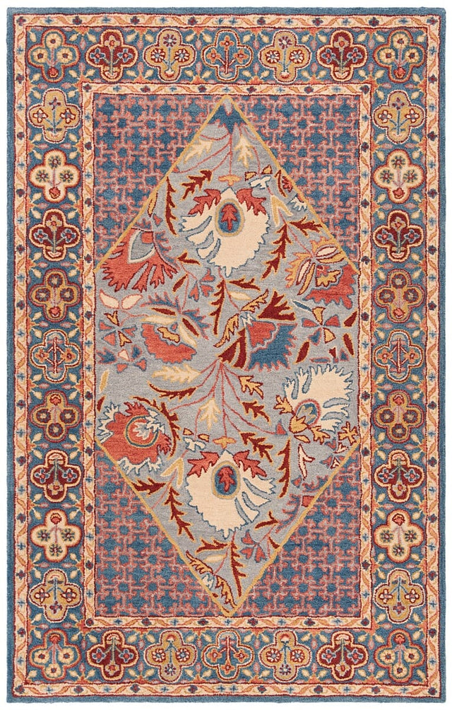 Safavieh Antiquity At508M Blue / Red Rugs.