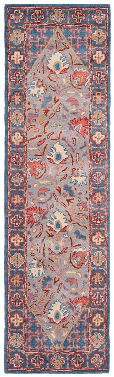 Safavieh Antiquity At508M Blue / Red Rugs.