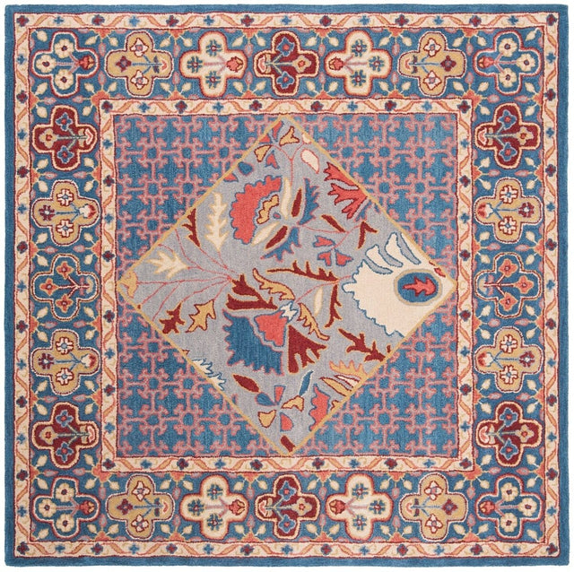 Safavieh Antiquity At508M Blue / Red Rugs.