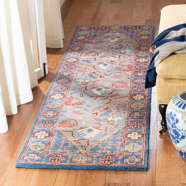 Safavieh Antiquity At508M Blue / Red Rugs.