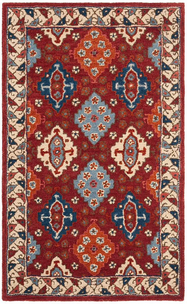 Safavieh Antiquity At509Q Red / Blue Rugs.