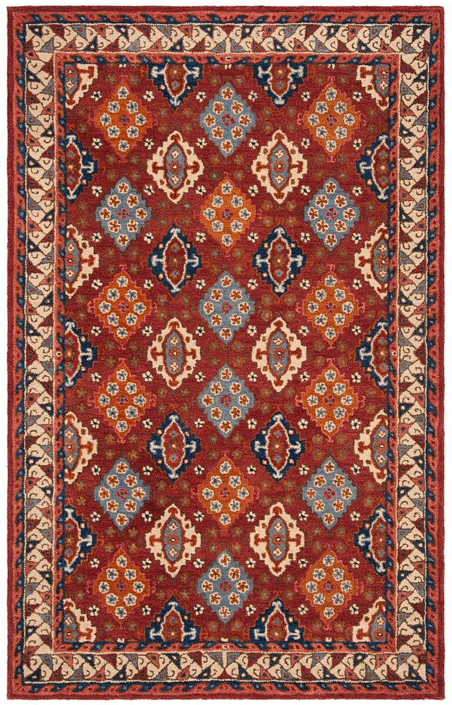 Safavieh Antiquity At509Q Red / Blue Rugs.