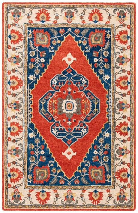 Safavieh Antiquity At510P Rust/Ivory Rugs - Safavieh - at510p - 3