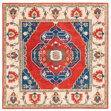 Safavieh Antiquity At510P Rust/Ivory Rugs - Safavieh - at510p - 6sq