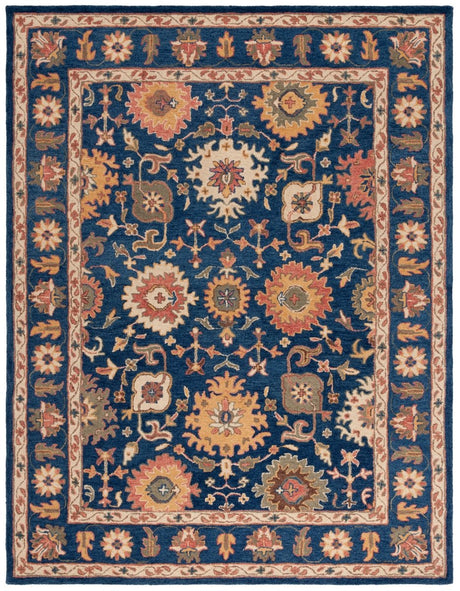 Safavieh Antiquity At511N Navy/Beige Rug - Safavieh - at511n - 28