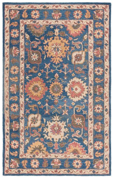 Safavieh Antiquity At511N Navy/Beige Rug - Safavieh - at511n - 3