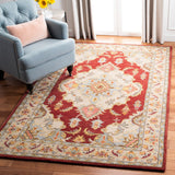 Safavieh Antiquity At520Q Red/Grey Rugs.