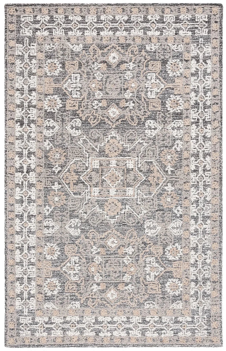 Safavieh Antiquity 4'-0" x 6'-0" Rug in Ivory / Brown