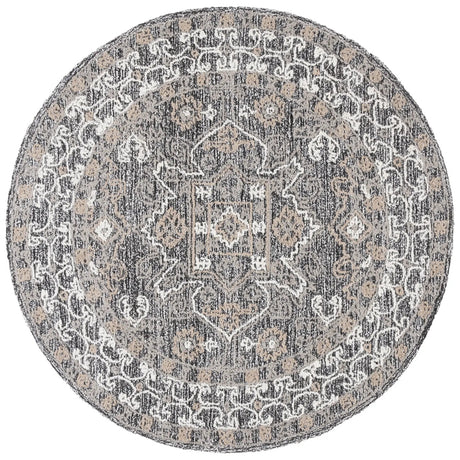 Safavieh Antiquity 6'-0" x 6'-0" Rug in Ivory / Brown