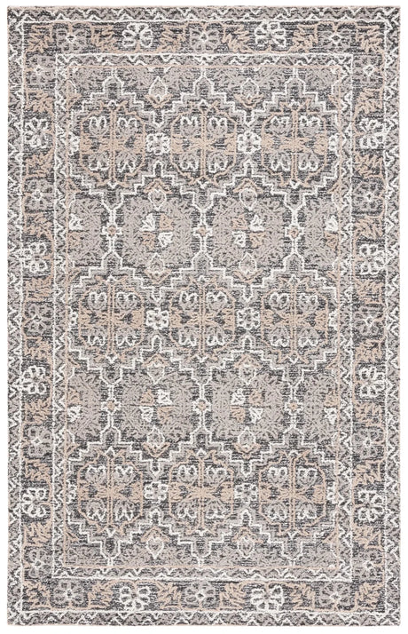 Safavieh Antiquity 4'-0" x 6'-0" Rug in Brown / Ivory
