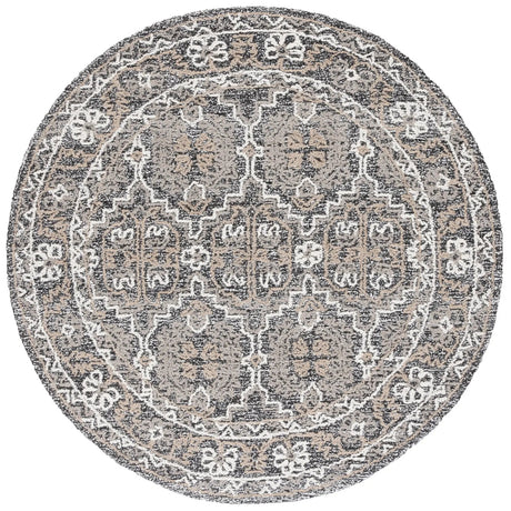 Safavieh Antiquity 6'-0" x 6'-0" Rug in Brown / Ivory
