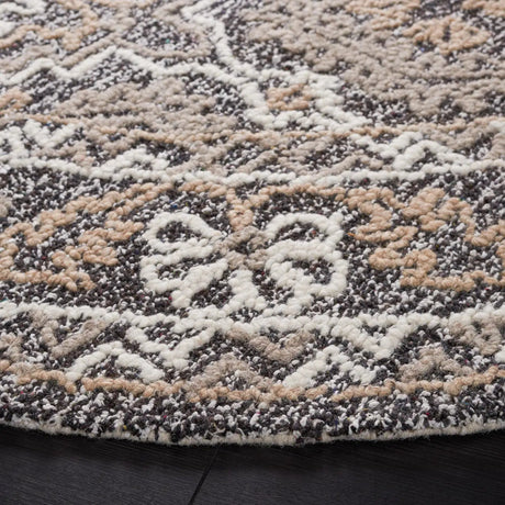 Safavieh Antiquity 6'-0" x 6'-0" Rug in Brown / Ivory