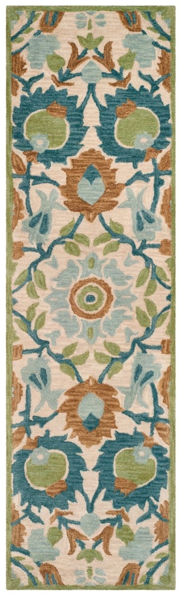 Safavieh Antiquity At59A Ivory/Green Rug - Safavieh - at59a - 28