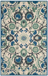 Safavieh Antiquity At59B Ivory/Blue Rug.