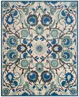 Safavieh Antiquity At59B Ivory/Blue Rug.