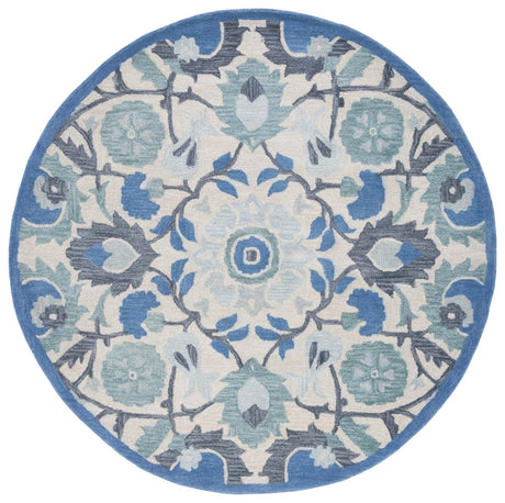 Safavieh Antiquity At59B Ivory/Blue Rug - Safavieh - at59b - 6r