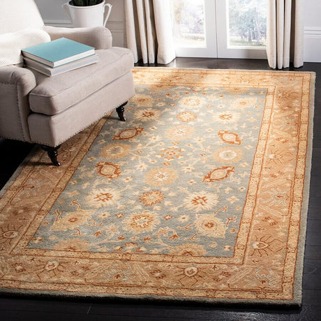 Safavieh Antiquity At61A Blue / Beige Rugs.