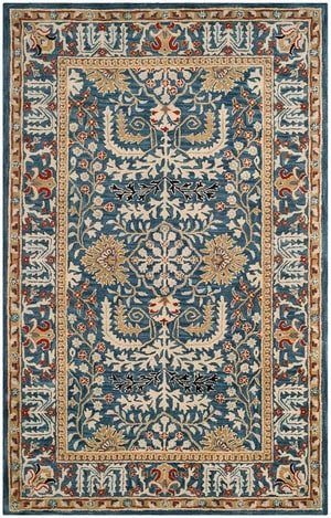 Safavieh Antiquity At64B Dark Blue/Multi Rug - Safavieh - at64b - 2