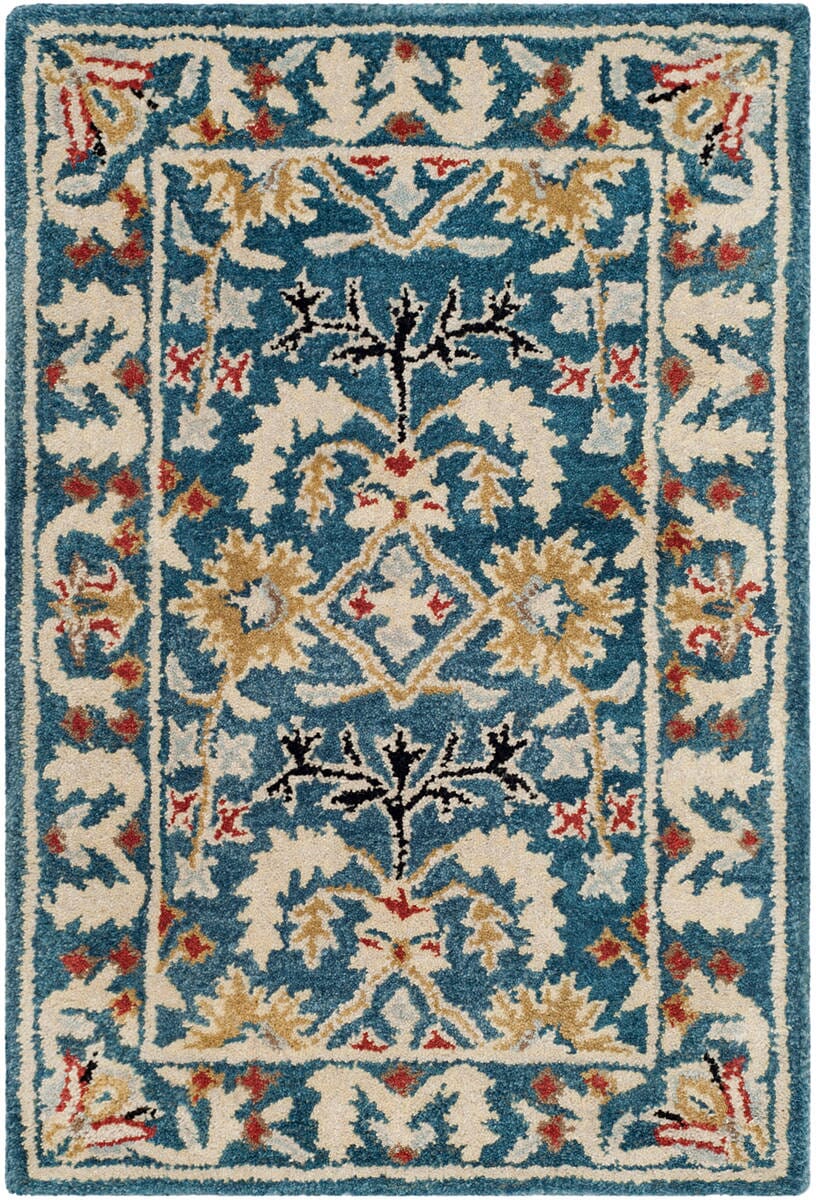 Safavieh Antiquity At64B Dark Blue/Multi Rug.