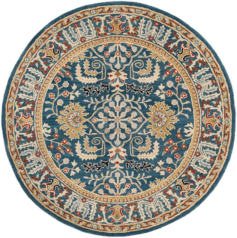 Safavieh Antiquity At64B Dark Blue/Multi Rug.