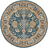 Safavieh Antiquity At64B Dark Blue/Multi Rug.