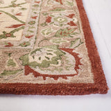 Safavieh Antiquity At65P Rust/Ivory Rug.