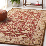 Safavieh Antiquity At65Q Red/Beige Rug.